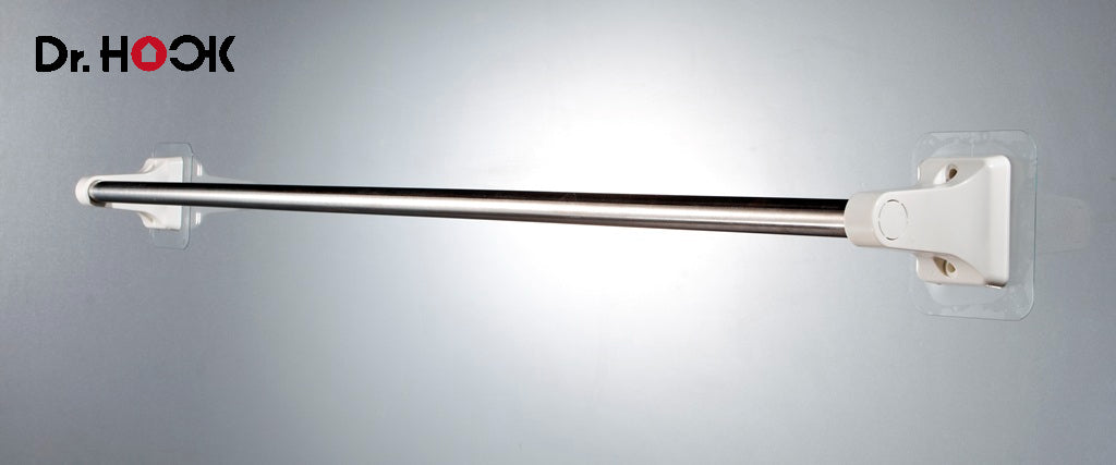 Bath Towel Bar Holder + 60cm Bar